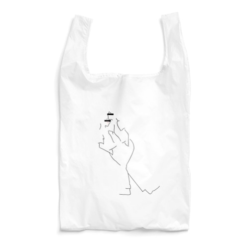 照れるボクのバッグ Reusable Bag