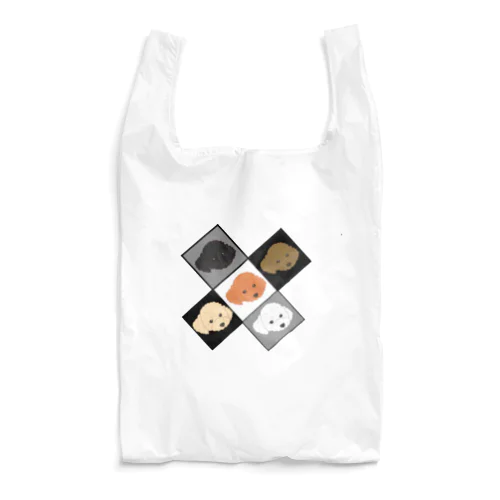 プードル5レンジャー　✖︎ Reusable Bag