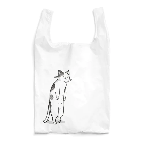 少し小さくなるむごんのねこ Reusable Bag