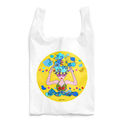 アヒル隊長と私 Reusable Bag