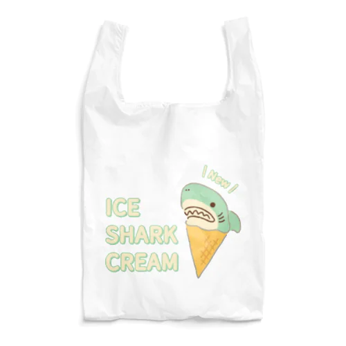 アイスクリームなサメ Reusable Bag