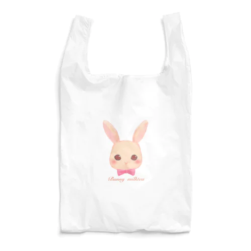 Bunny milktea(ピンクリボン) Reusable Bag