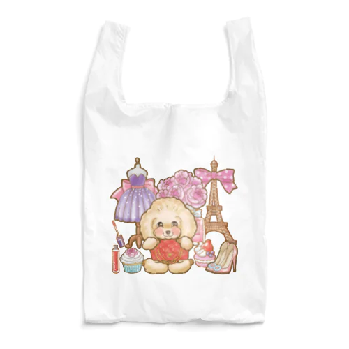 パリモードのトイプーアプリコット Reusable Bag