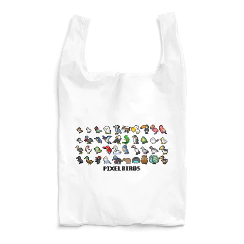 ピクセルバード・集 Reusable Bag