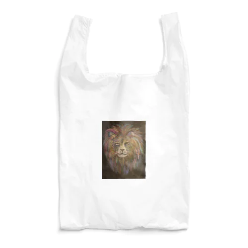 24色ライオン 顔 Reusable Bag