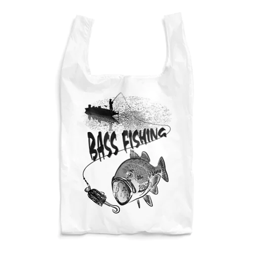 BLACK BASS_1_K Reusable Bag