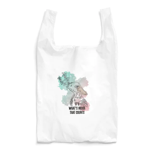 ハシビロコウ 『中身が大事なんやで』 Reusable Bag