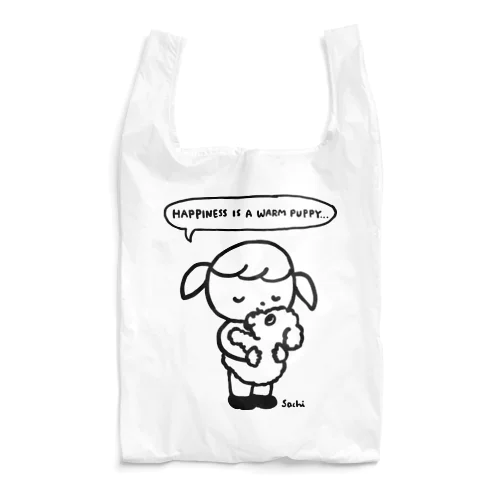 『しあわせはあたたかい子犬』 Reusable Bag