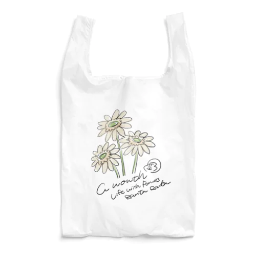 Life with Flower [Gerbera] Reusable Bag