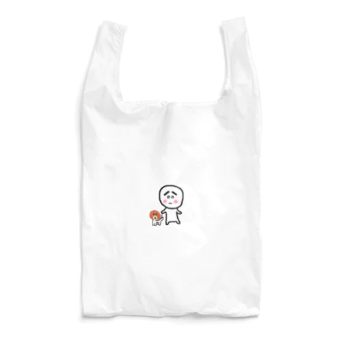 ぴえまる♡散歩してます Reusable Bag