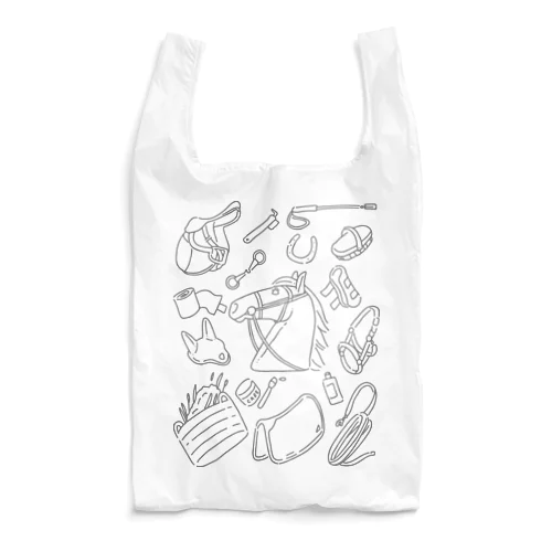  Equestrian goods - 馬術グッズ Reusable Bag