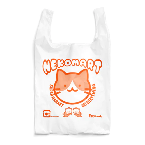 NEKO MART(ハチワレ) Reusable Bag