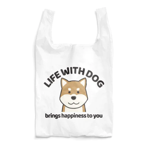 犬と共に（シバ）  Reusable Bag