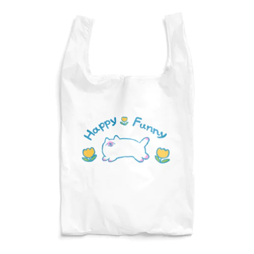 HappyFunnyねこちゃん Reusable Bag