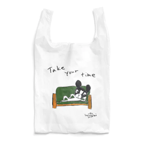 take your time Reusable Bag