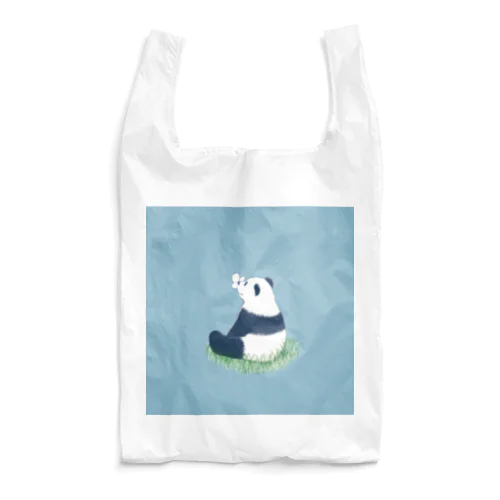 パンダとちょうちょ Reusable Bag