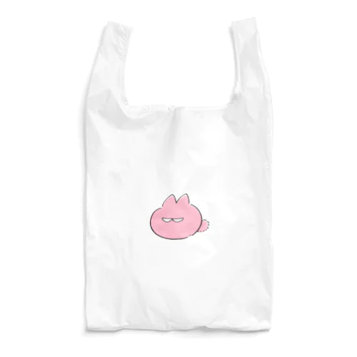 ぴんくのけだま Reusable Bag