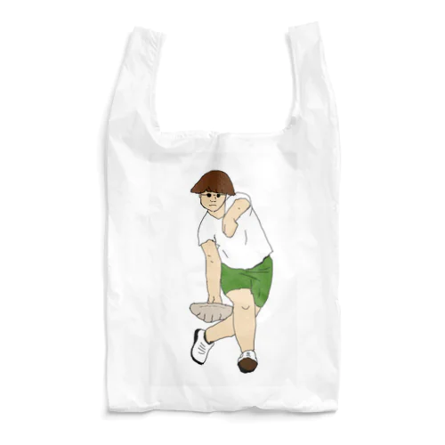 餃子ボウリングボーイ Reusable Bag