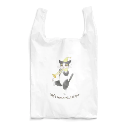 ねこてき隊　ハチワレのハチ Reusable Bag