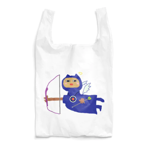 アーチェリー猫天使001 Reusable Bag