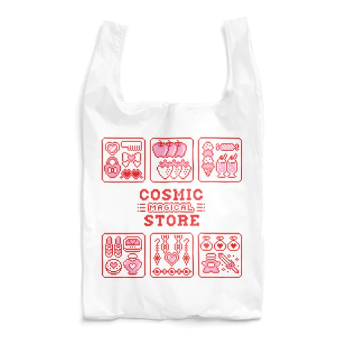 8bit♡マジカルストア　いちご味 Reusable Bag