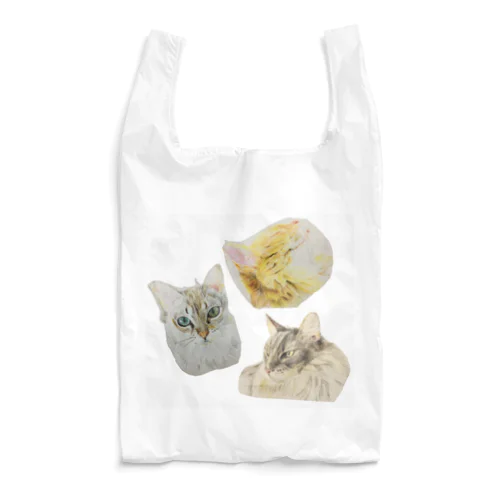 にゃんの猫ちゃん Reusable Bag
