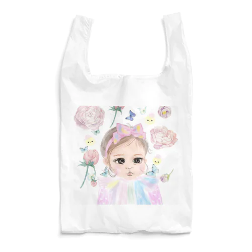 Baby Nichola flower rainbow 에코 가방