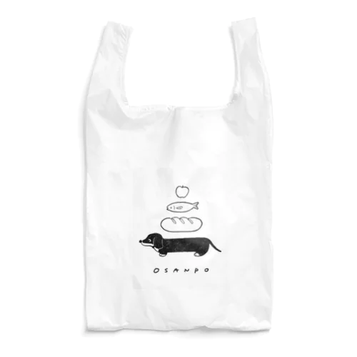 OSANPO 黒 Reusable Bag