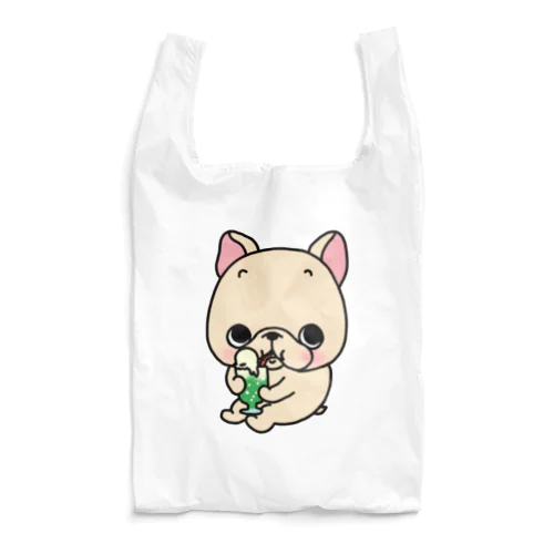 クリームソーダ飲むよ。 Reusable Bag