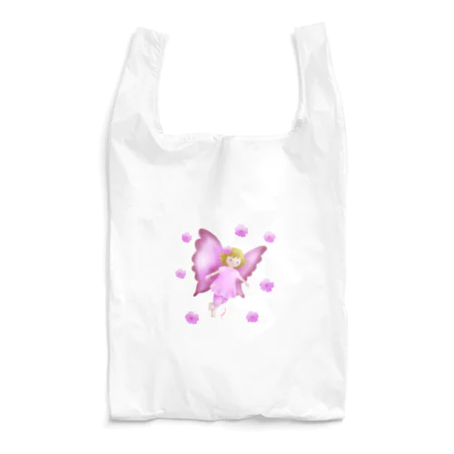 ピンクの妖精A Reusable Bag