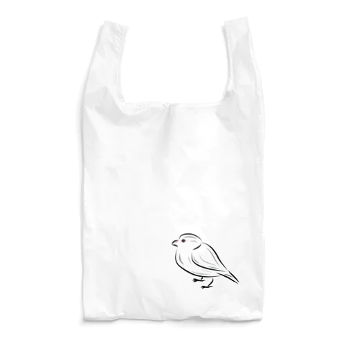 シンプル文鳥 Reusable Bag