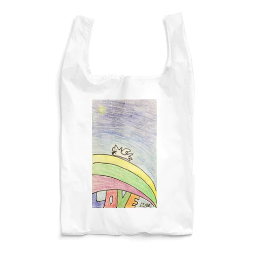 ネコと虹の橋 Reusable Bag