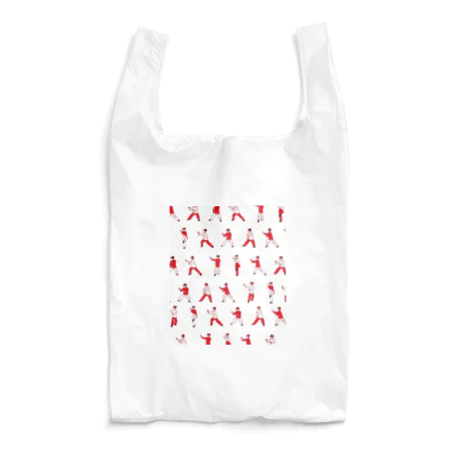 【白】ランダム太極拳 Reusable Bag