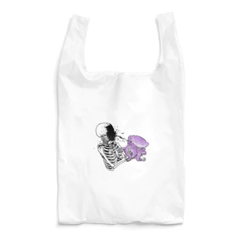 骨のスタンプ Reusable Bag