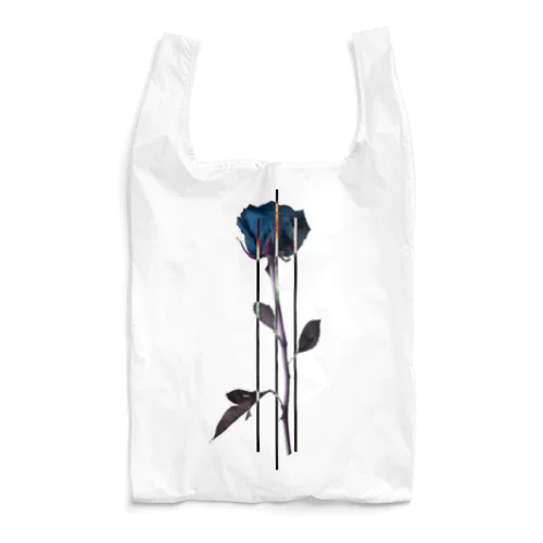 Blue rose Reusable Bag