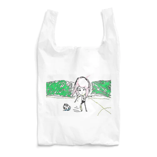 サッカー・ガール Reusable Bag