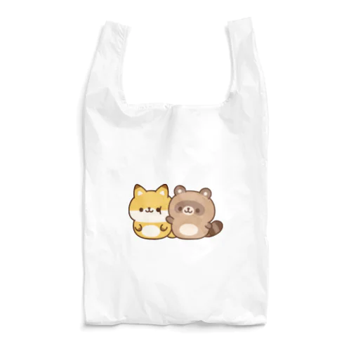 ゆるたぬき　ぽよぽよver. Reusable Bag