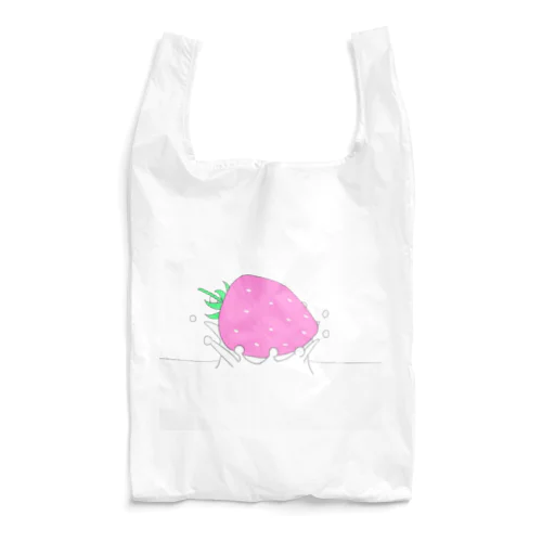 いちごみるくくらうん Reusable Bag