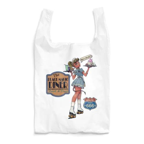 "BLACK MAGIC DINER" Reusable Bag