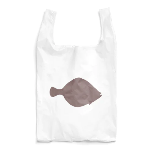 カレイ　シルエット Reusable Bag