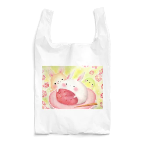 美味しそうな苺大福 Reusable Bag