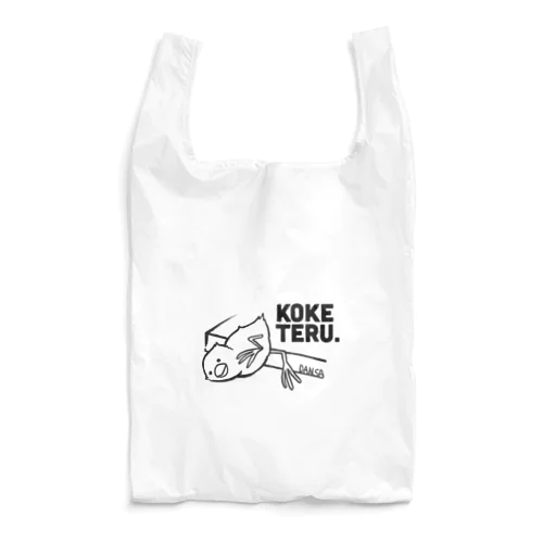 こけてるシリーズ「鳥段差」 Reusable Bag