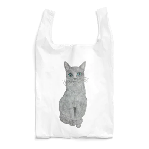 ロシアンブルーだにゃん😻 Reusable Bag