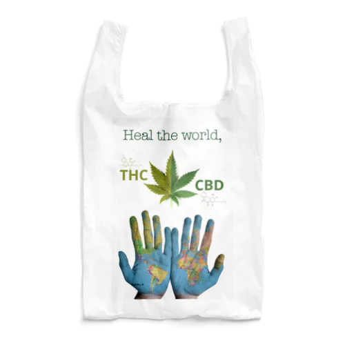 Heal the world Reusable Bag