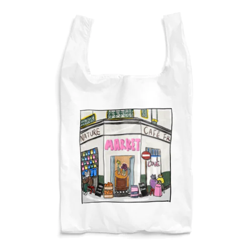 パリ20区のマーケット Reusable Bag