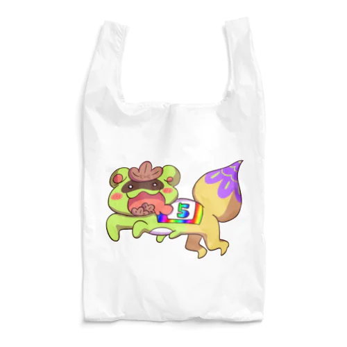 モミジノバケギツネたぬぽん Reusable Bag