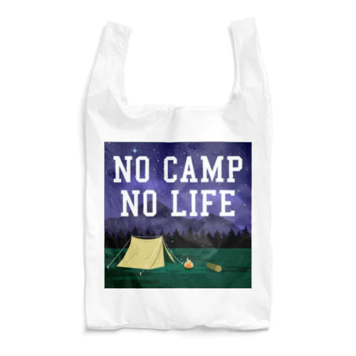 NO CAMP NO LIFE-ノーキャンプ ノーライフ- Reusable Bag
