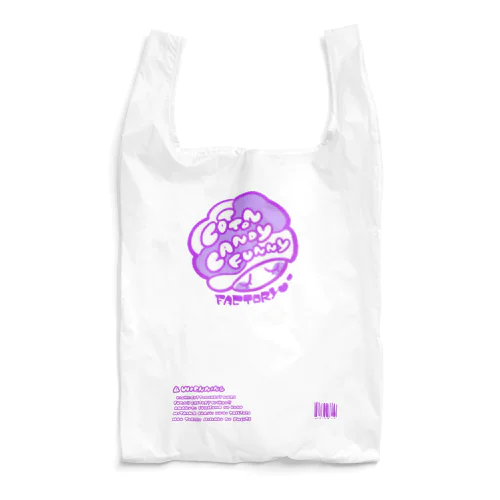 COTTON CANDY FUNNY FACTORY レジ袋 Reusable Bag