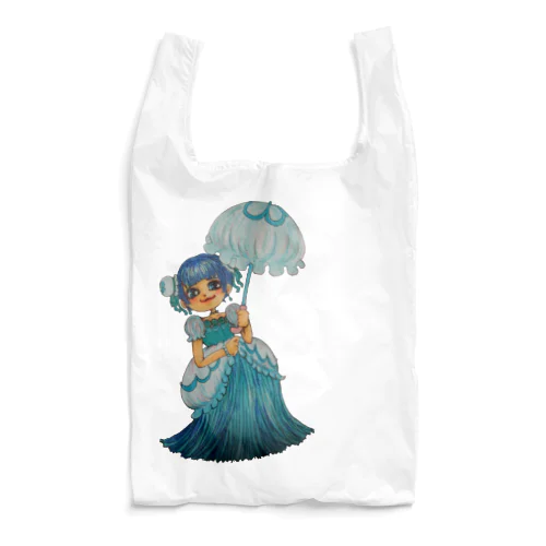 クラゲお嬢 Reusable Bag