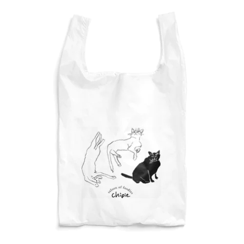 chipieエコバッグ 3cats Reusable Bag